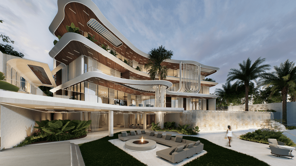 villa design, residential architecture, modern architecture