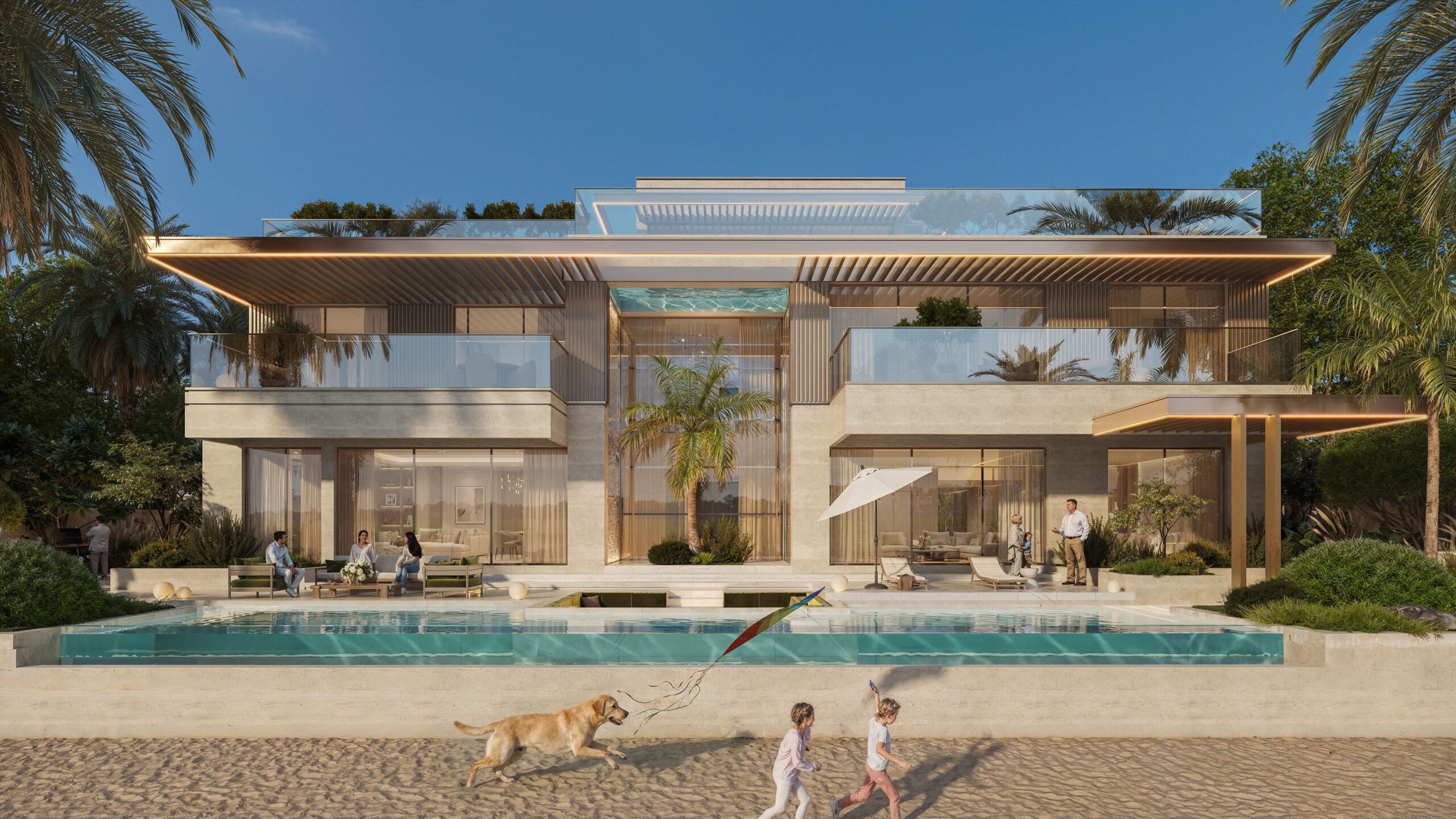 luxury villa design Dubai, architectural design services